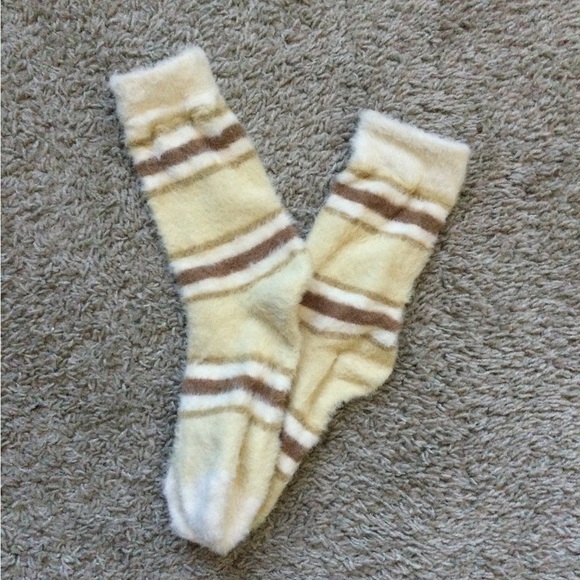 🔥🔥HOST PIC🔥🔥 Free People Fluffy Eyelash Striped Socks - Picture 10 of 11